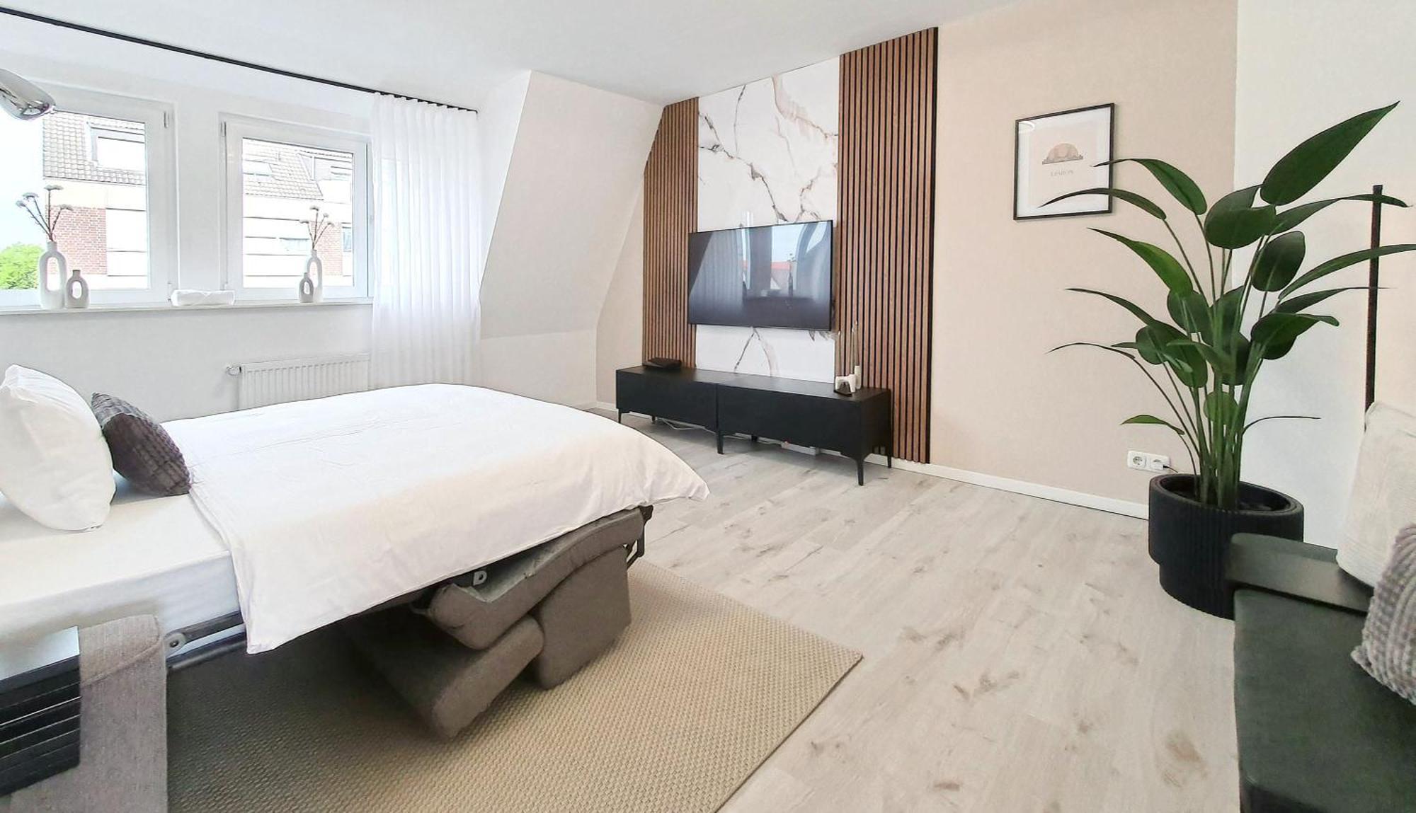 Livation - Apartments Hamm-Mitte - 2 Zi - Nespresso - Smarttv - Freewifi - Ausgestattete Kueche - 24H Check-In - Bis 4 Pers Pro Apartment Hamm  Exteriör bild