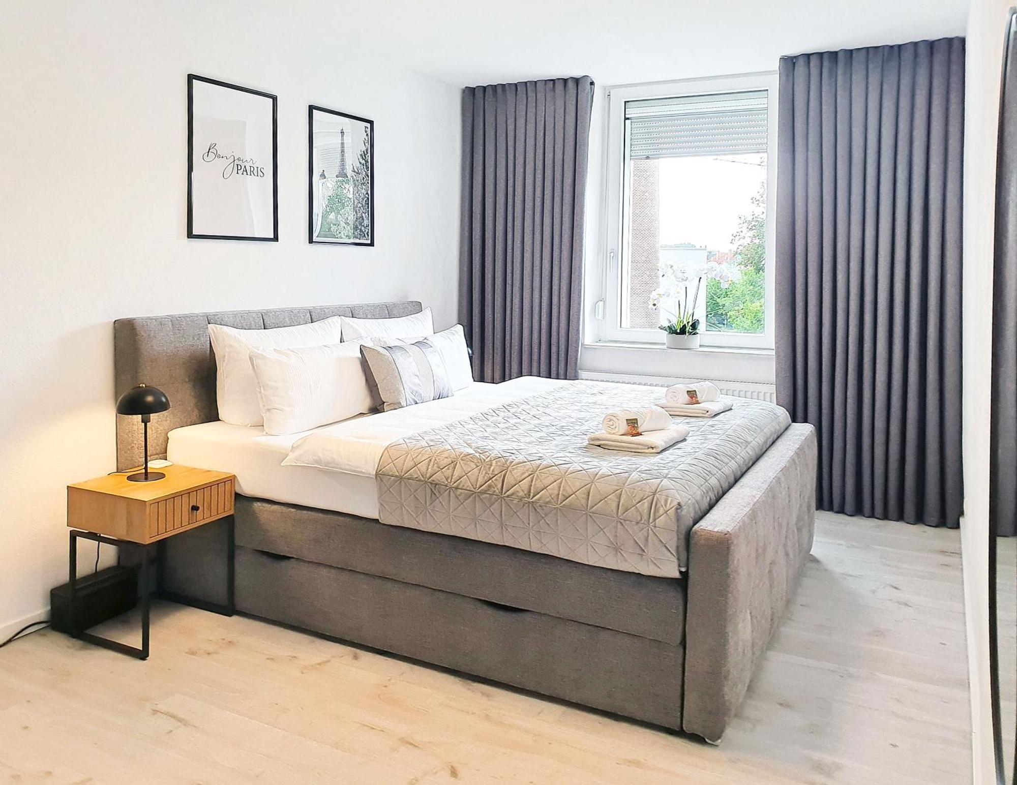Livation - Apartments Hamm-Mitte - 2 Zi - Nespresso - Smarttv - Freewifi - Ausgestattete Kueche - 24H Check-In - Bis 4 Pers Pro Apartment Hamm  Exteriör bild